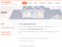 Tablet Screenshot of lps-service.fi